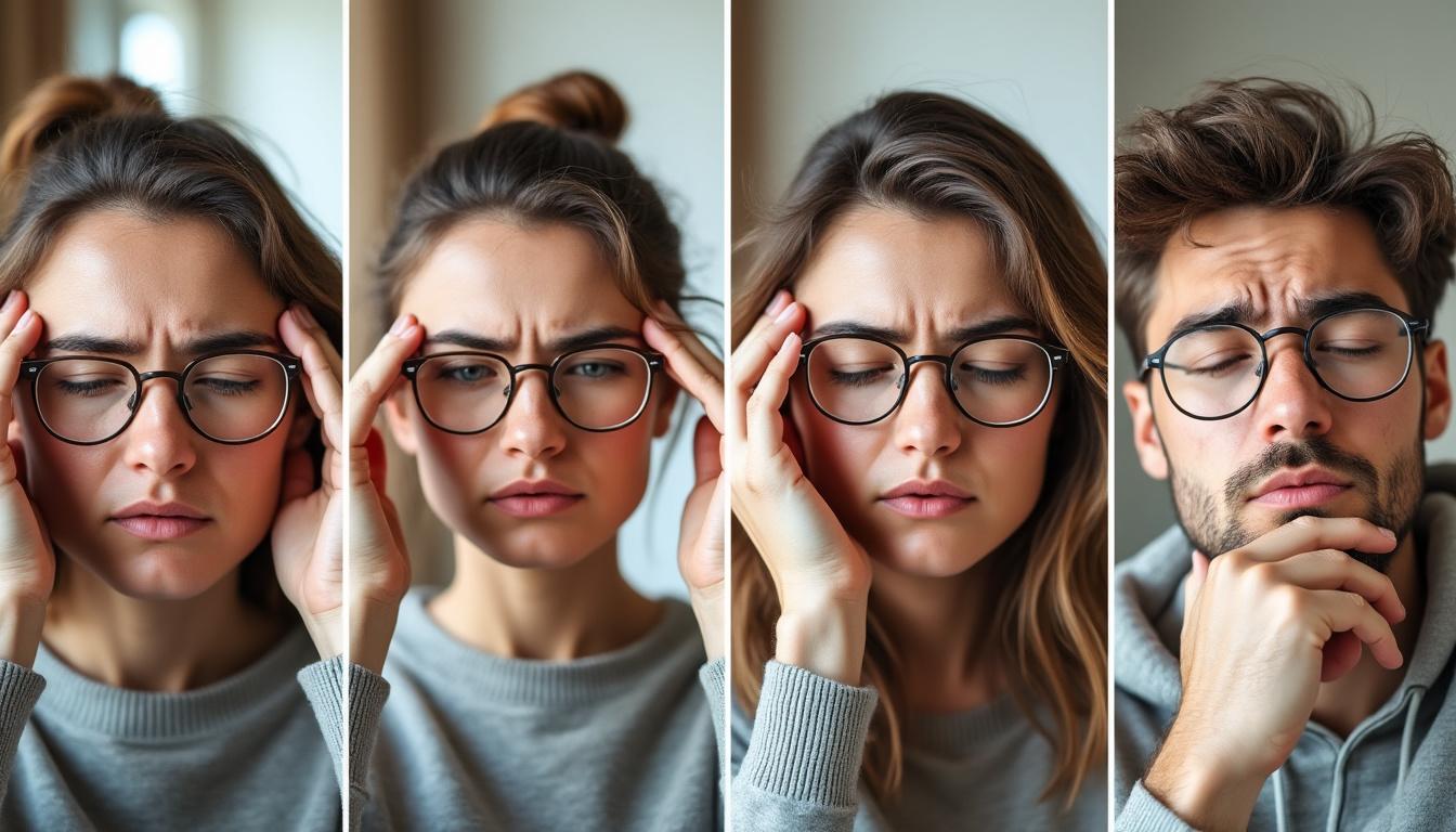 découvrez les symptômes courants causés par des lunettes mal adaptées et apprenez à les identifier pour préserver votre confort visuel.