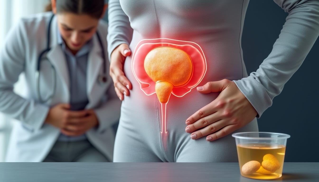 découvrez comment reconnaître les symptômes courants d'un calcul dans la vessie pour un diagnostic rapide et un traitement adapté.