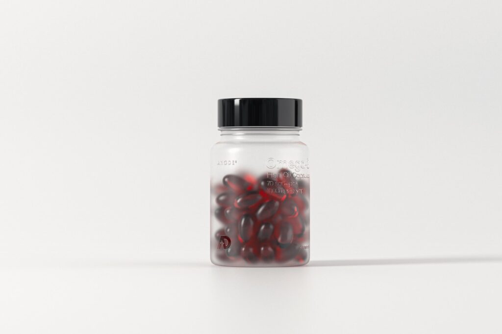 Omega 3 Bottle